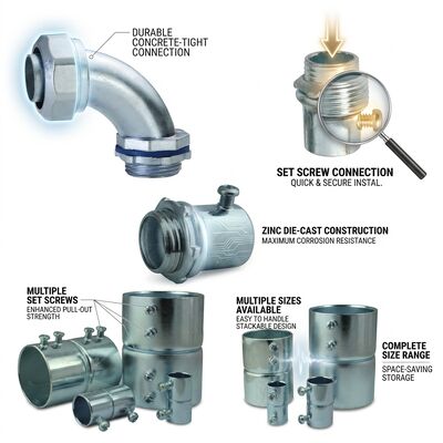 شراء الصلب EMT Locknuts التأريض الأسنان المضادة للاهتزاز قناة قفل المكسرات 1/2 إلى 4 بوصة UL E345464 المدرجة online manufacture